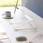 Soporte 2 en 1 para ordenador y tableta Tower - Blanco