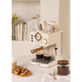 Thera Retro - Cafetière Expresso - Blanc Cassé