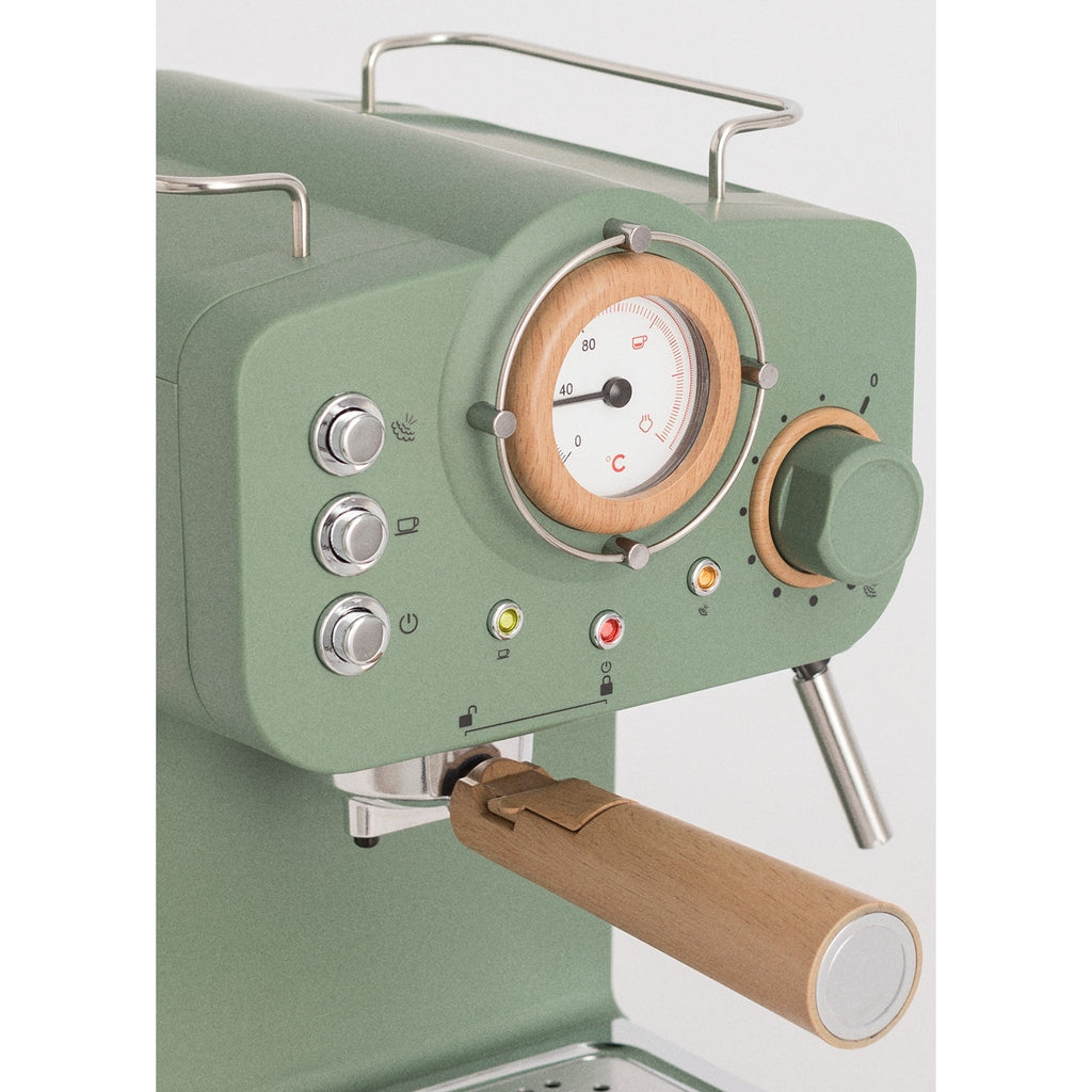 Thera Retro - Espresso Machine - Sage Green