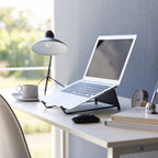 Soporte 2 en 1 para ordenador y tablet Tower - Negro