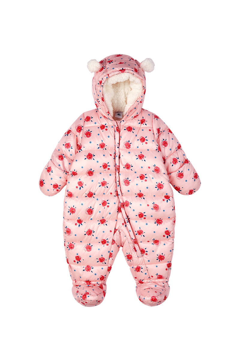 Mono Con Capucha - Rosa - Bebé Niña