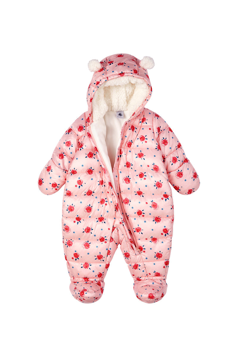 Mono Con Capucha - Rosa - Bebé Niña