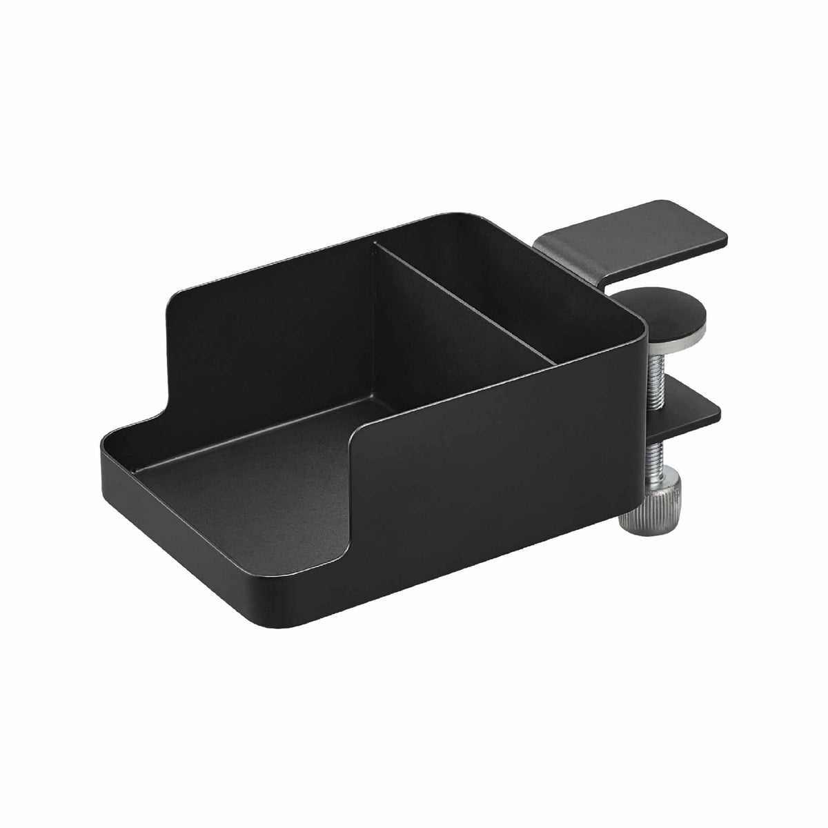 Soporte para smartphone y portavasos de escritorio Tower - Negro
