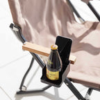 Soporte para smartphone y portavasos de escritorio Tower - Negro