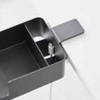 Soporte para smartphone y portavasos de escritorio Tower - Negro