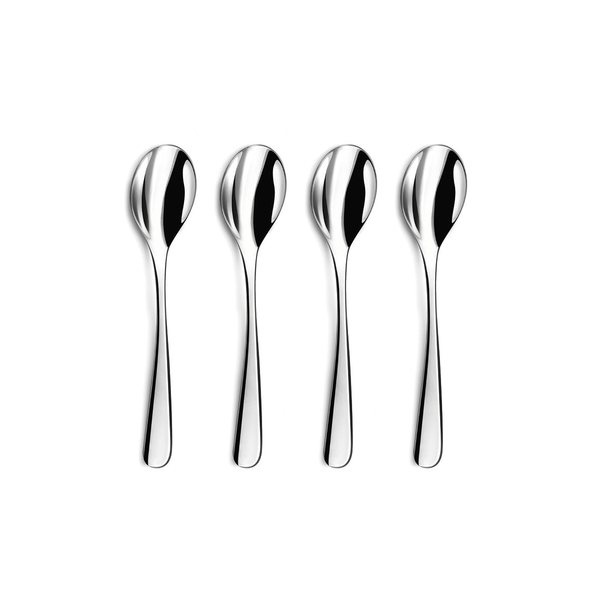 4 Cucharillas de Café - Plateado