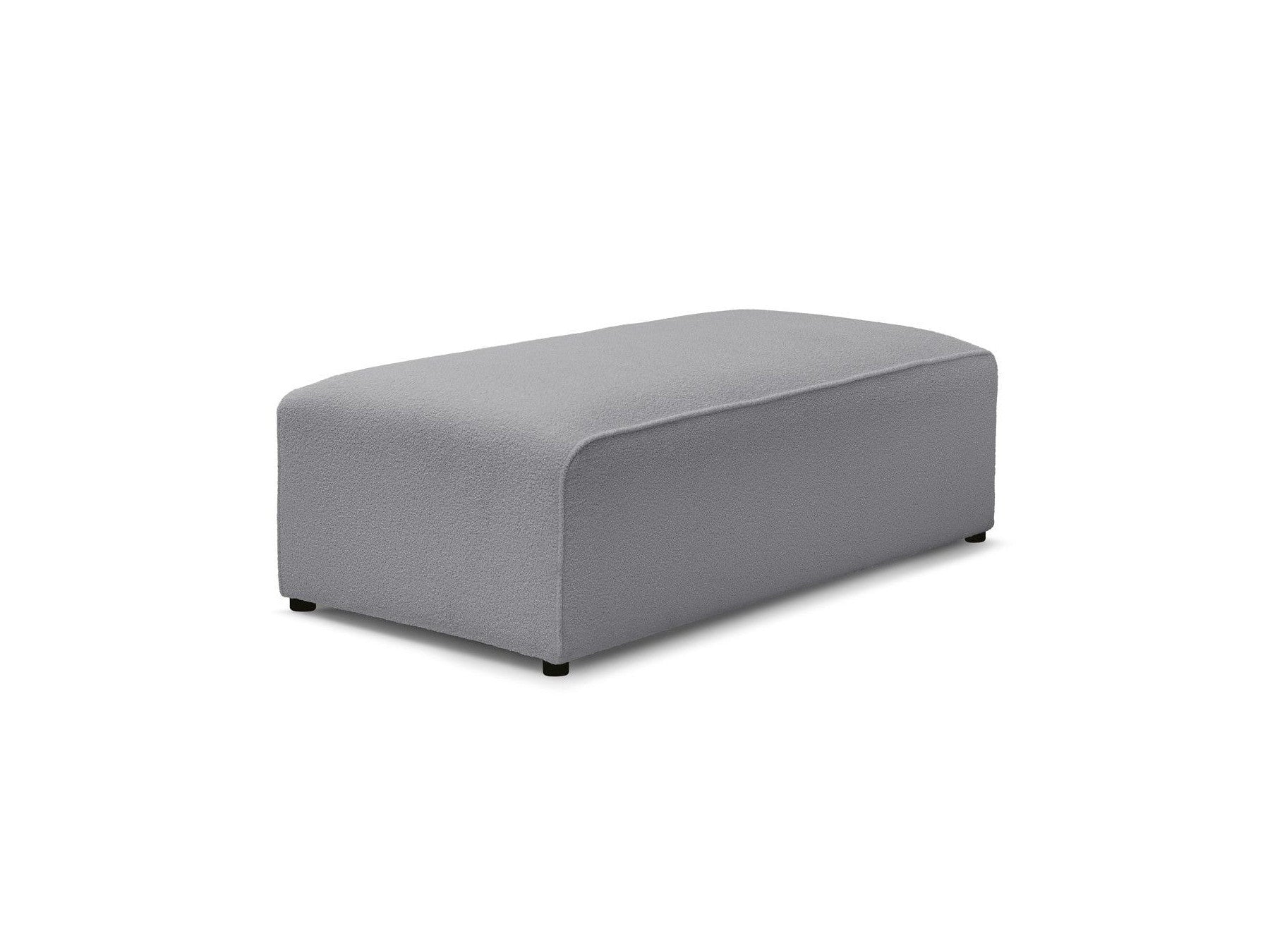 Megeve - Pouffe for Modular Sofa - Bouclé Fabric