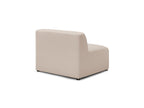 Megeve - One-Seater Armless Chair for Modular Sofa - Bouclé Fabric