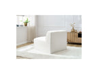 Megeve - One-Seater Armless Chair for Modular Sofa - Bouclé Fabric