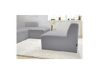 Megeve - One-Seater Armless Chair for Modular Sofa - Bouclé Fabric