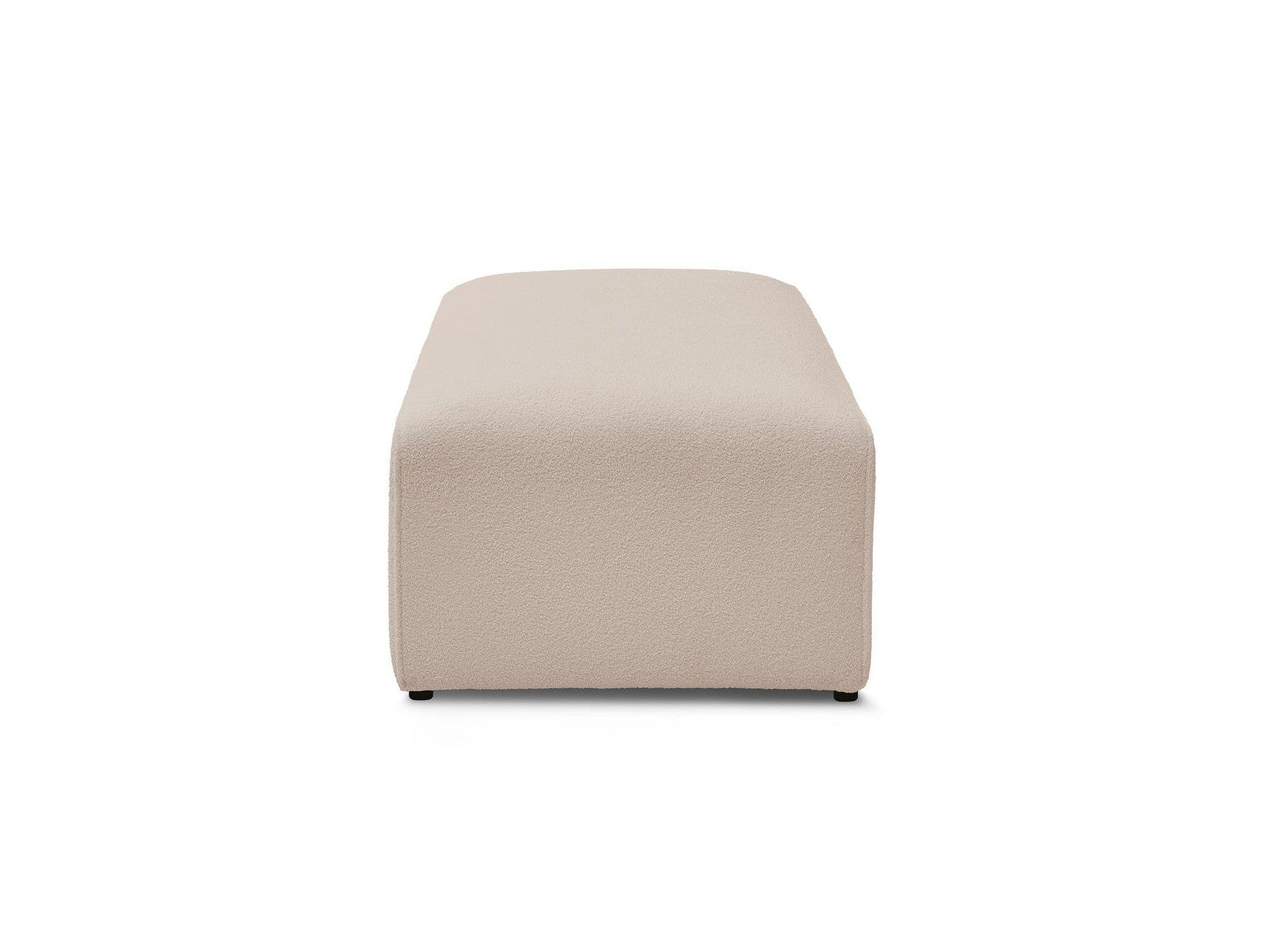 Megeve - Pouffe for Modular Sofa - Bouclé Fabric