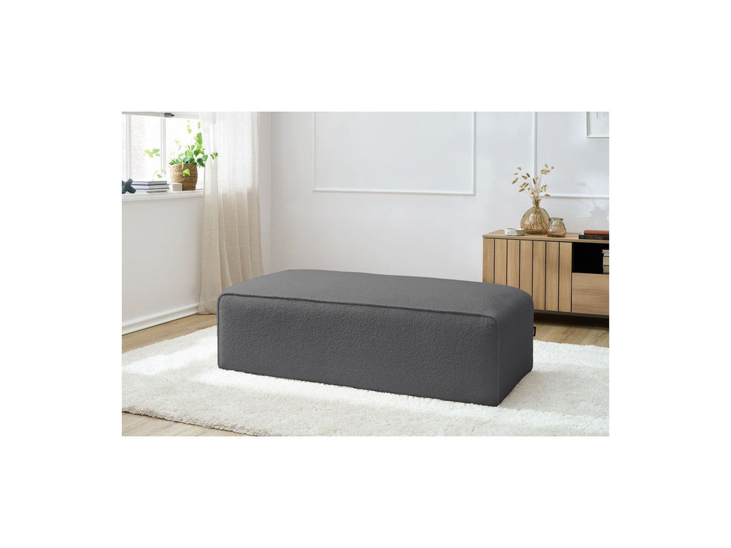 Megeve - Pouffe for Modular Sofa - Bouclé Fabric