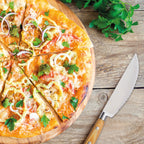 Couteau À Pizza - Brun Clair - 14cm