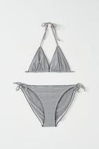 Petit Bateau - Bañador 2 Piezas - Azul y Blanco - Mujer