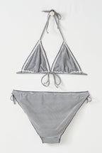 Petit Bateau - Bañador 2 Piezas - Azul y Blanco - Mujer