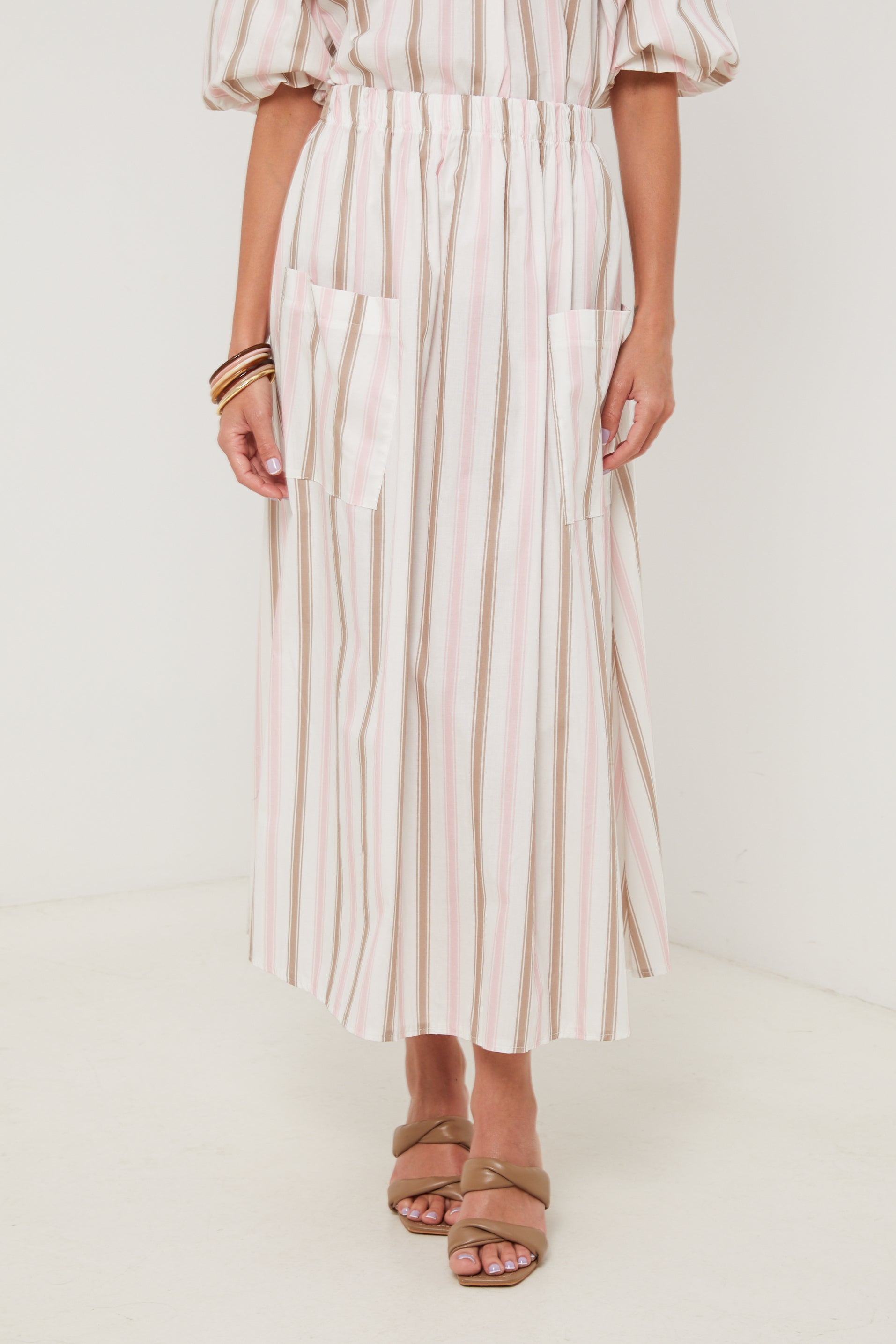 Jupe - Rose Blanc - Femme