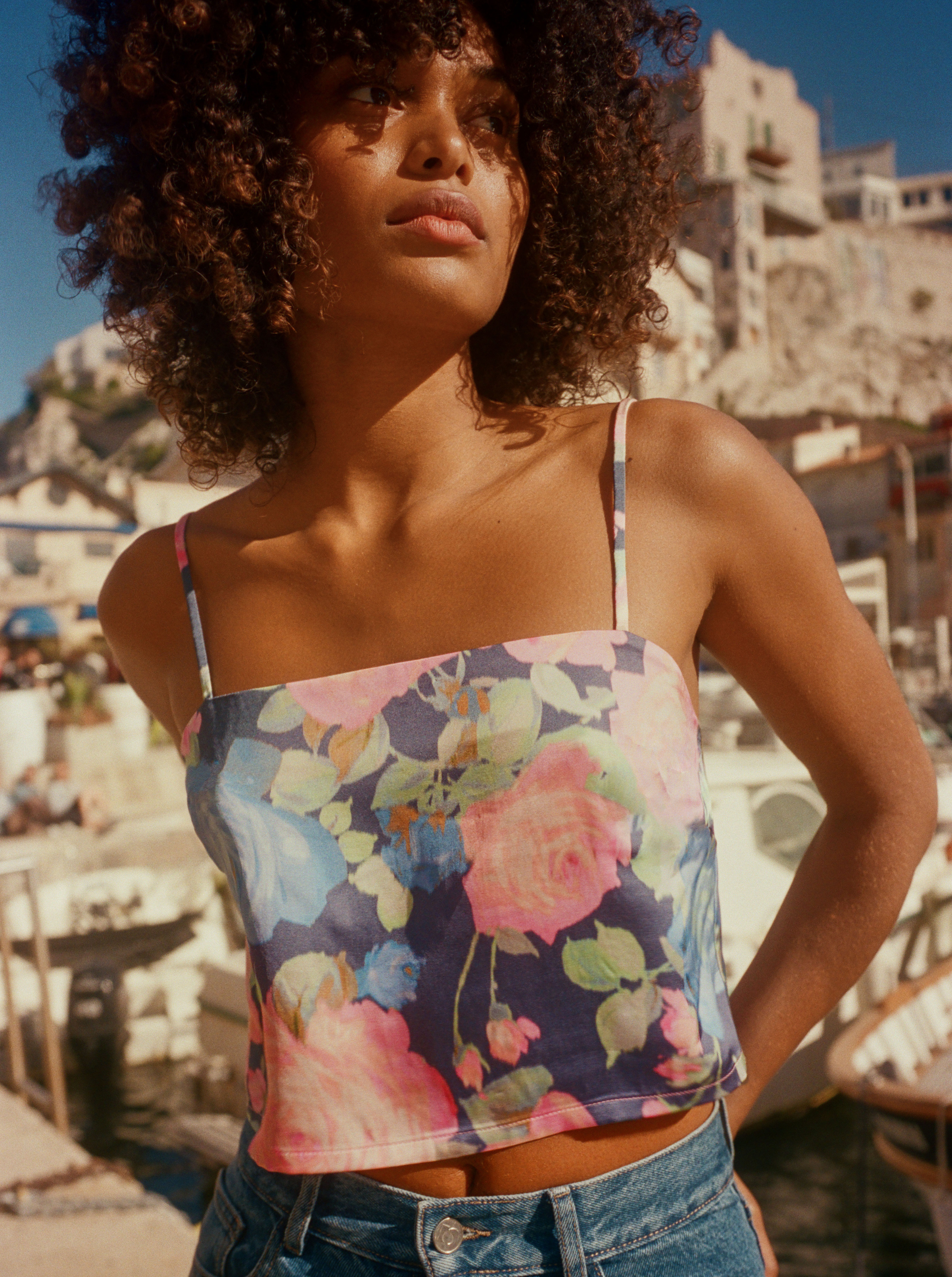 Top Maxi Rosas