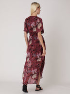 Berenice - Robe Longue Imprimé Smock Taille - El-Dabi