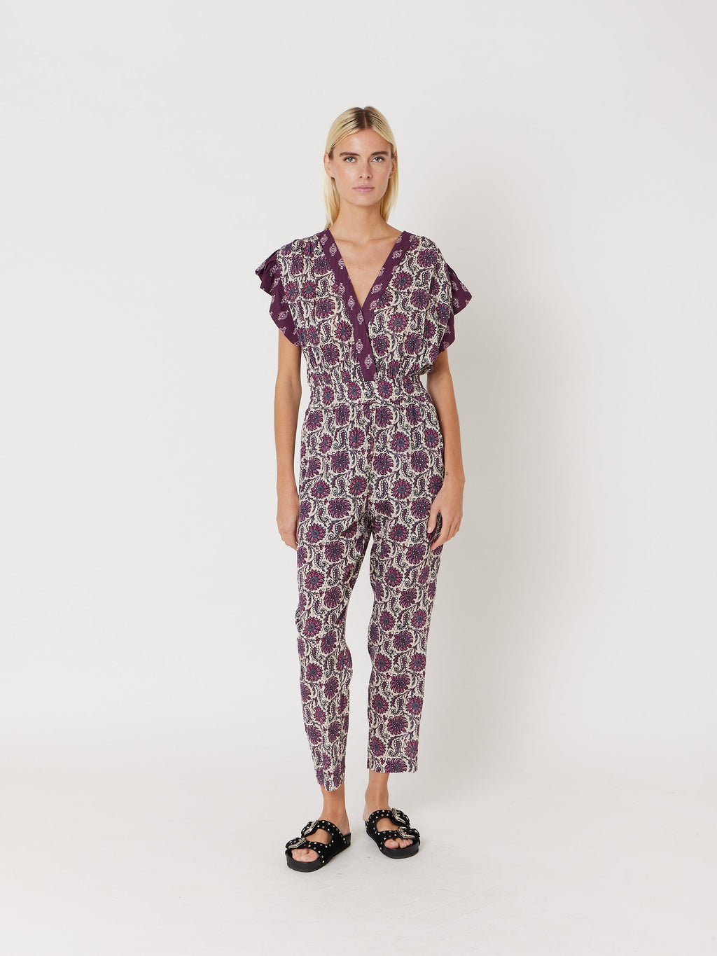 Berenice - Combinaison Imprimée Pantalon - Bohemian
