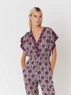 Berenice - Combinaison Imprimée Pantalon - Bohemian