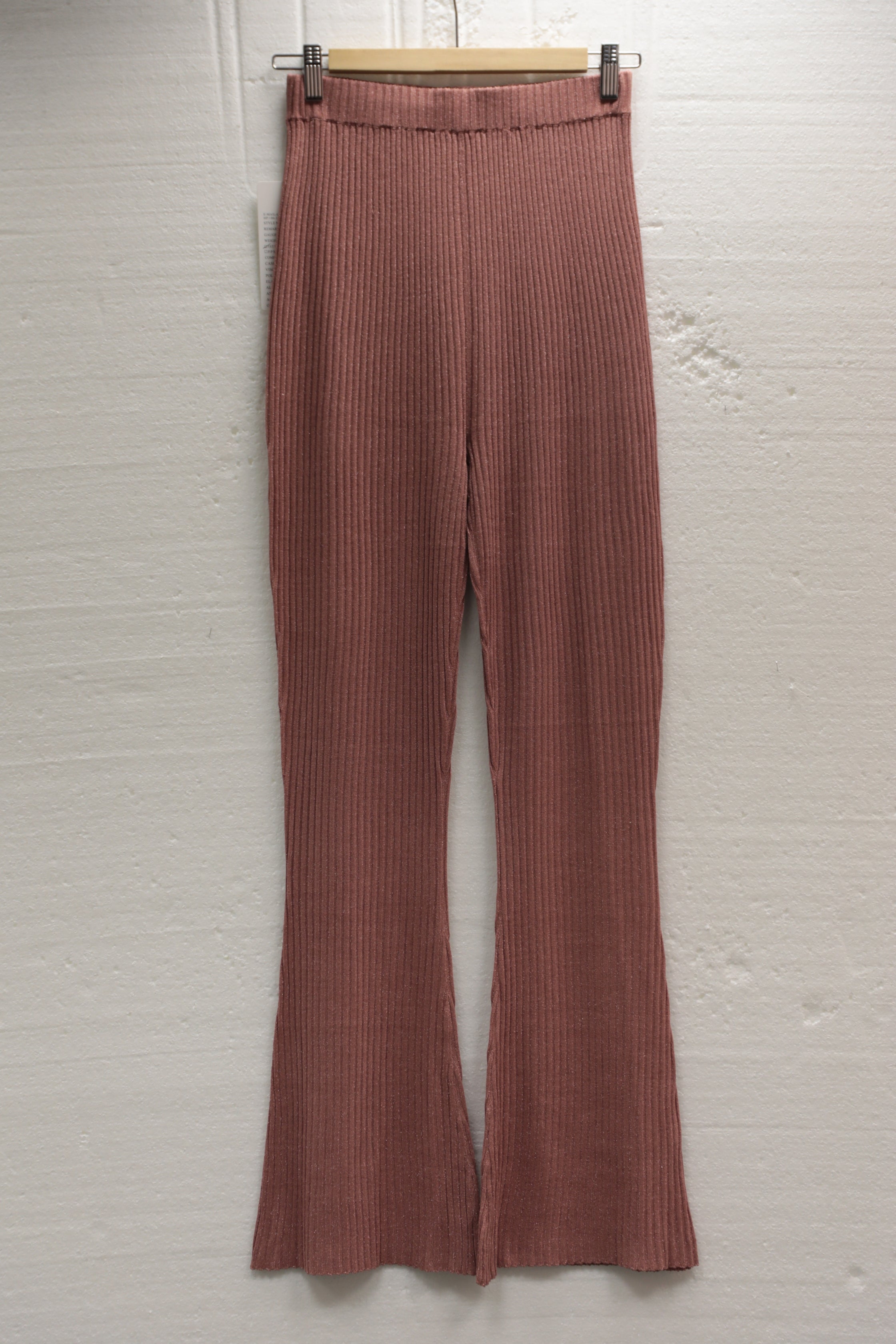 Flare Pants - Terracotta