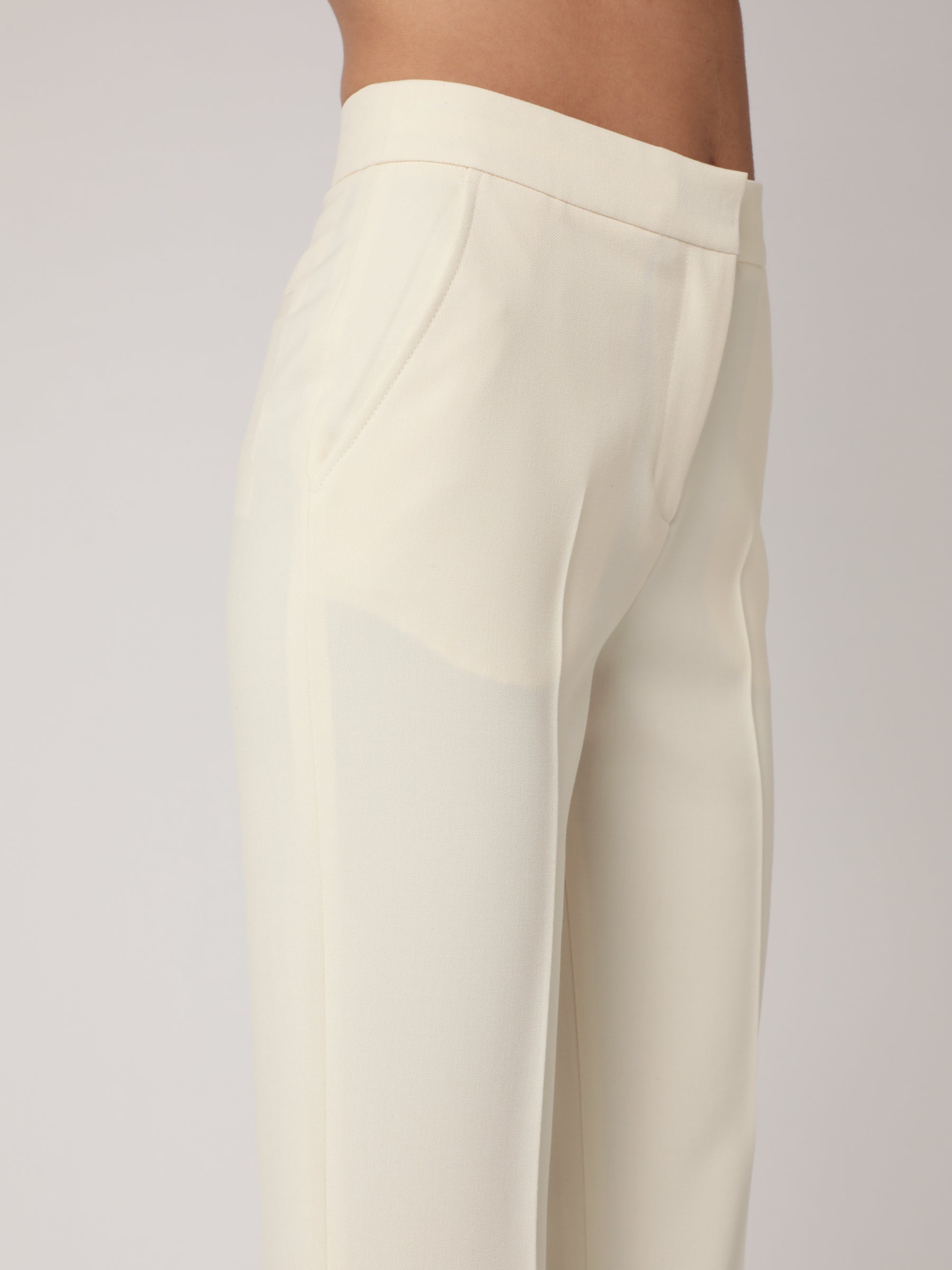 Berenice - Pantalon Ville Uni - Off White