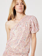 Top - Pastel Lurex