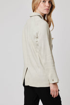 Plain Suit Jacket - Off White