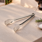 Art Culinaire - Szczypce kuchenne - Solid - Stal nierdzewna 18/8 - Srebrne