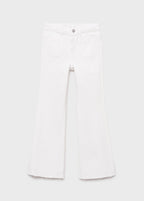 White Flarep Jeans - Girl