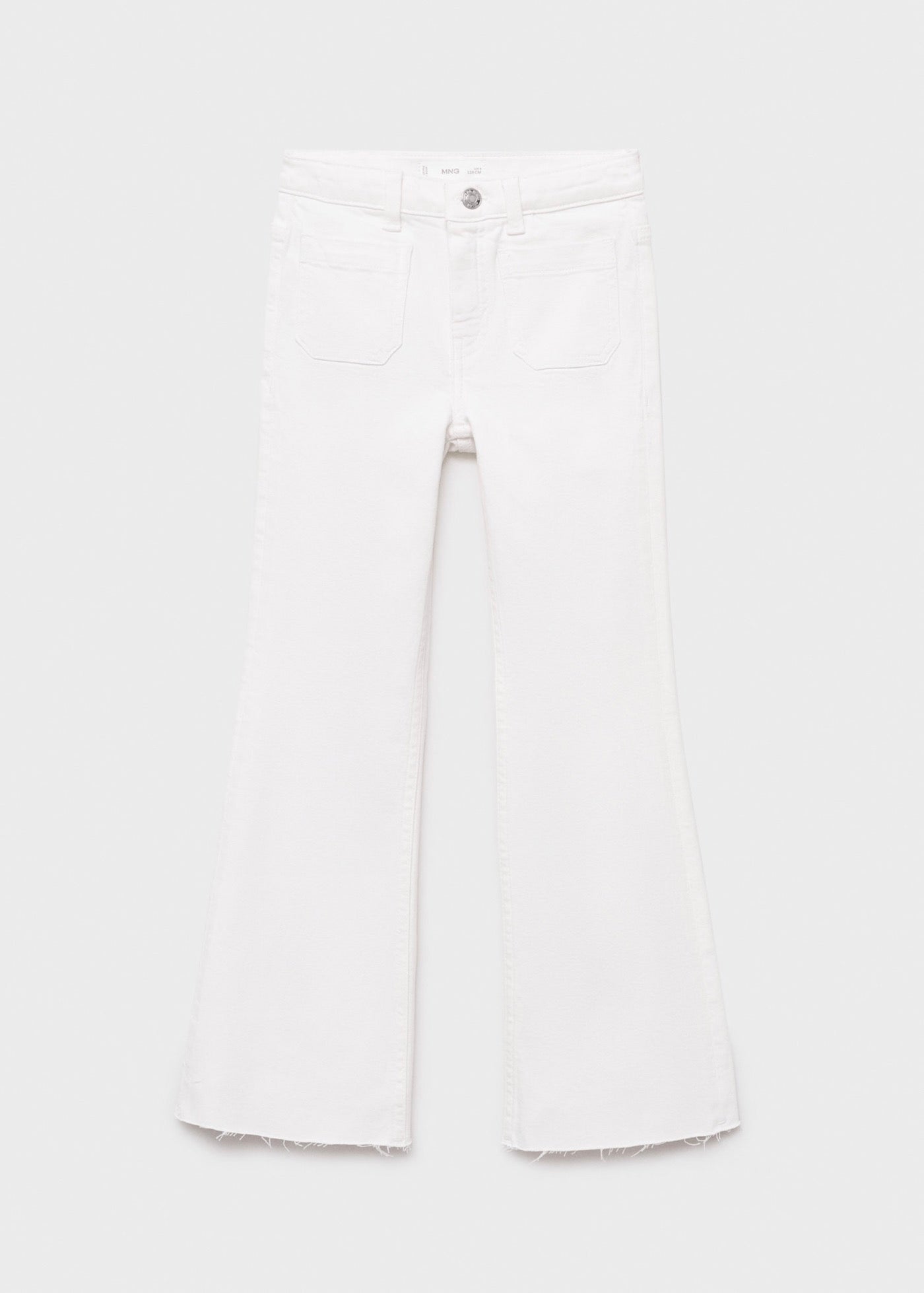 White Flarep Jeans - Girl
