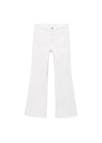 White Flarep Jeans - Girl