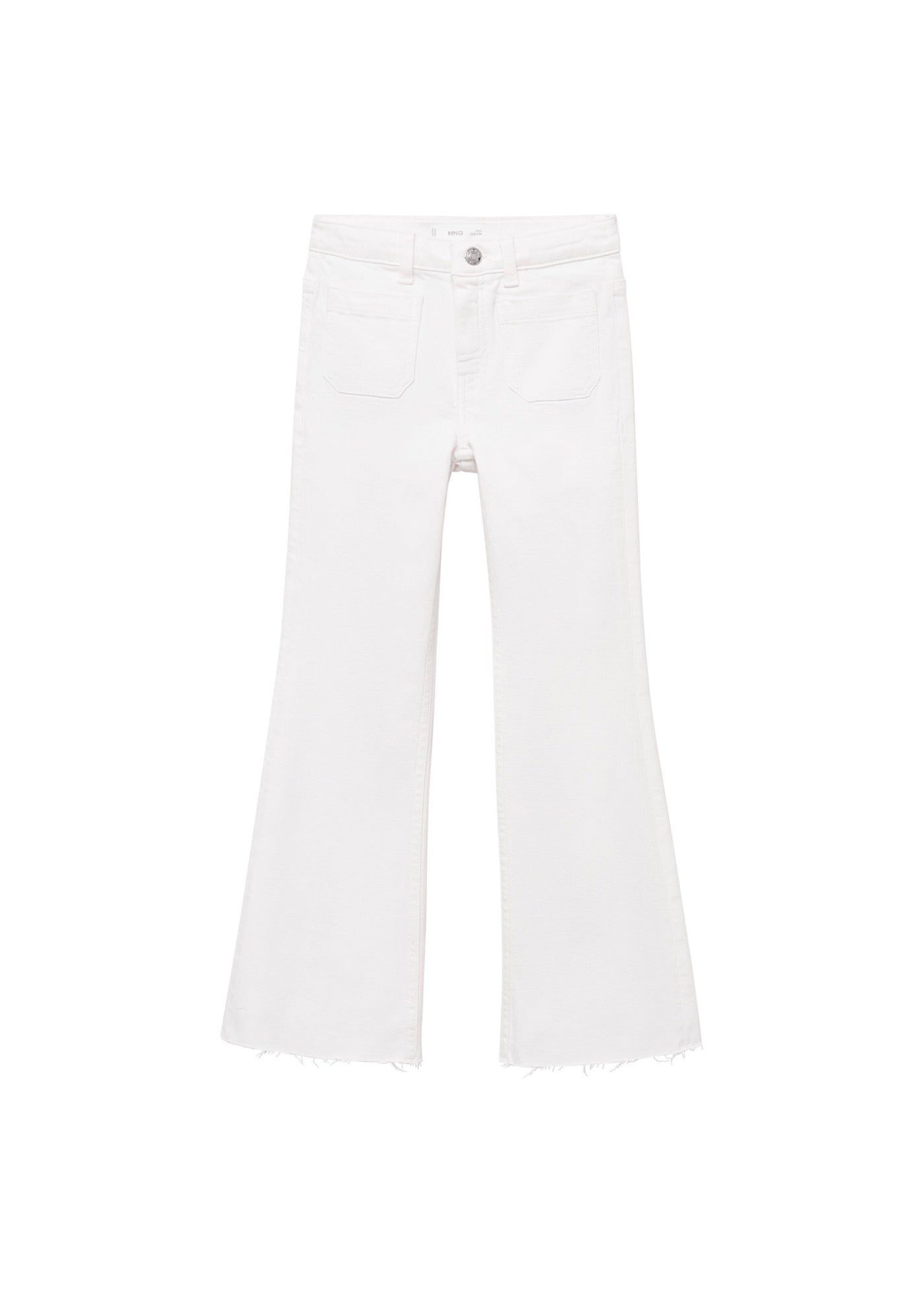 White Flarep Jeans - Girl