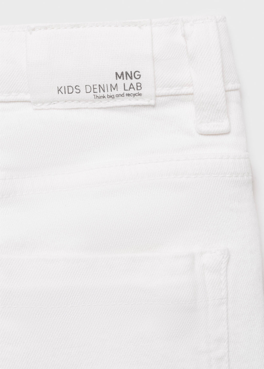 White Flarep Jeans - Girl