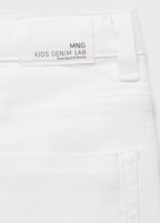 White Flarep Jeans - Girl