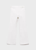White Flarep Jeans - Girl