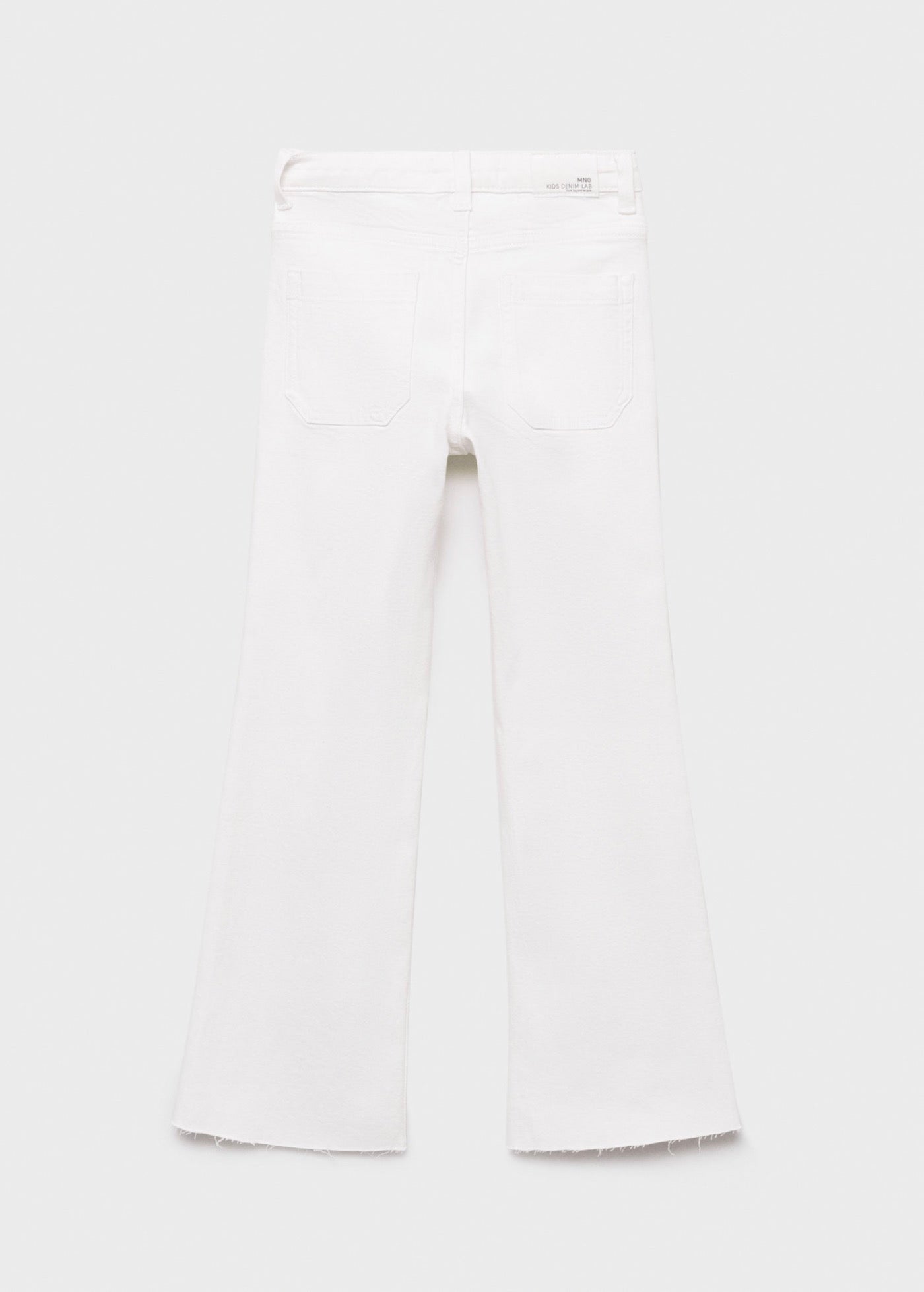 White Flarep Jeans - Girl
