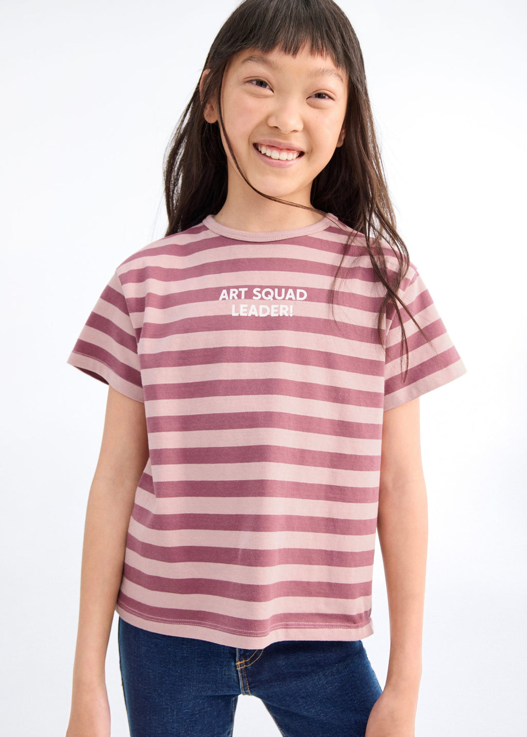 T-Shirt Leader Rose - Fille