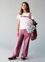 T-Shirt Inspire Blanc Cassé - Fille