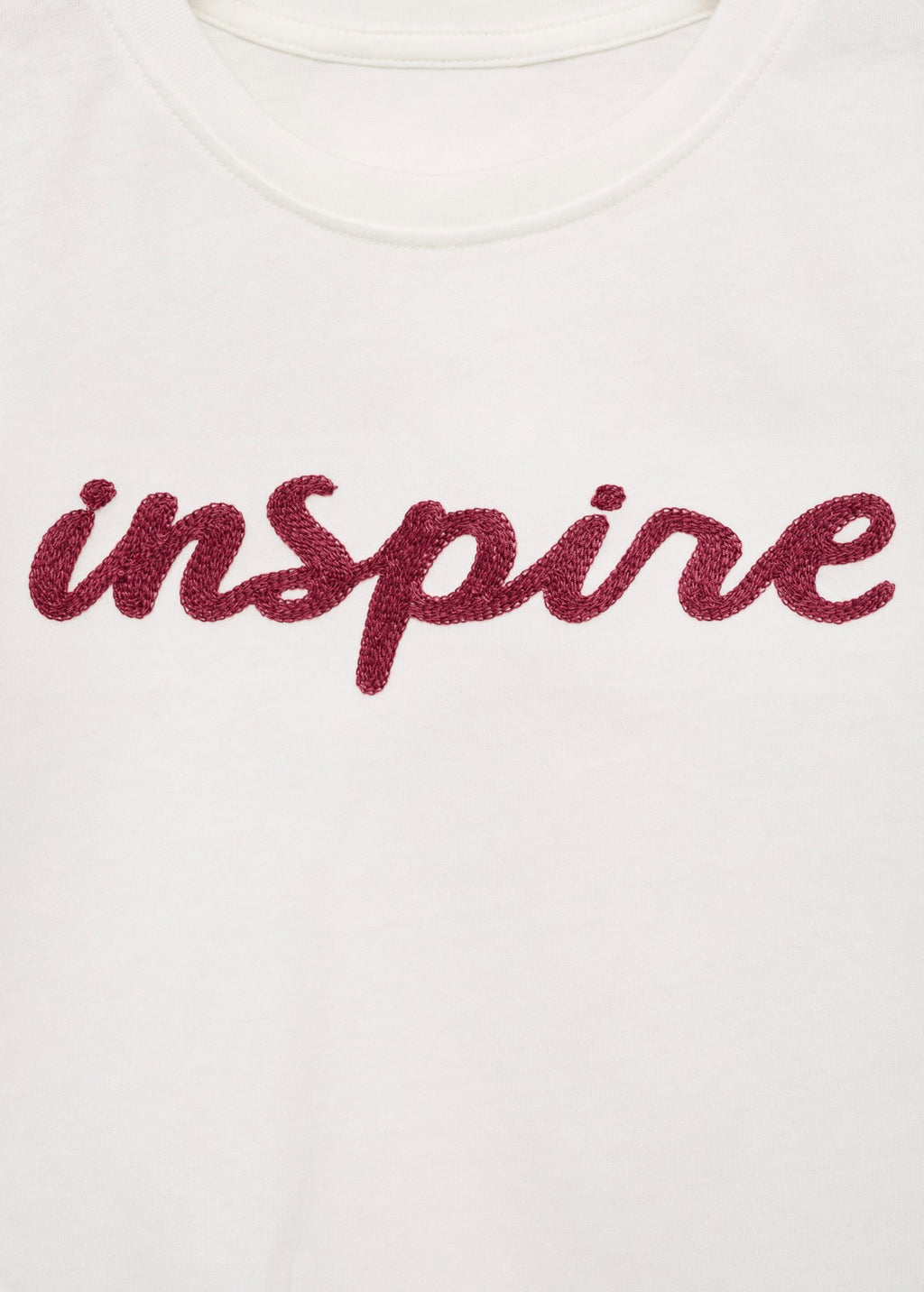 T-Shirt Inspire Blanc Cassé - Fille