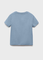 T-Shirt Sport Bleu - Fille