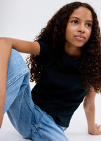 Sport Navy Blue T-Shirt - Girl