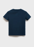 Sport Navy Blue T-Shirt - Girl