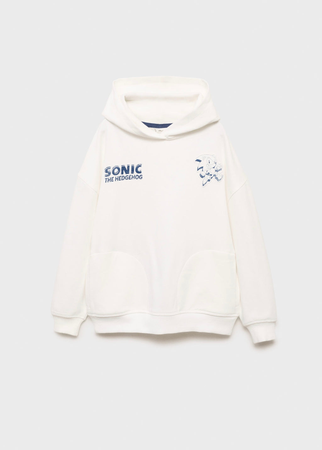 Sweat Sonicgot Blanc Cassé - Garçon
