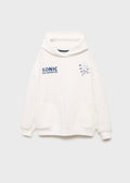Sweat Sonicgot Blanc Cassé - Garçon