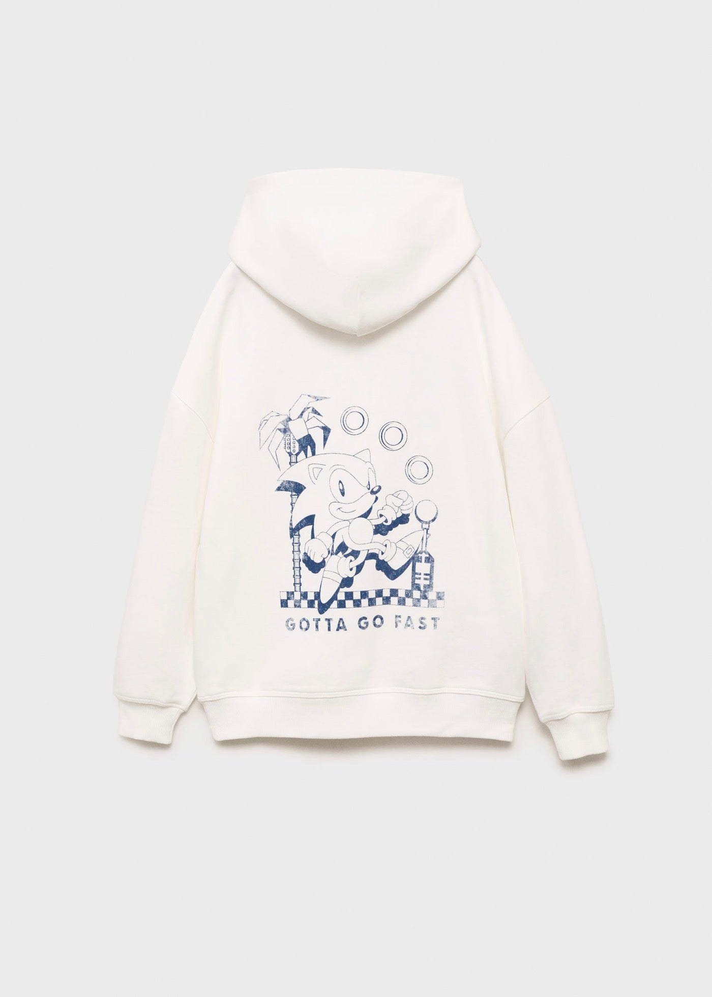 Sweat Sonicgot Blanc Cassé - Garçon