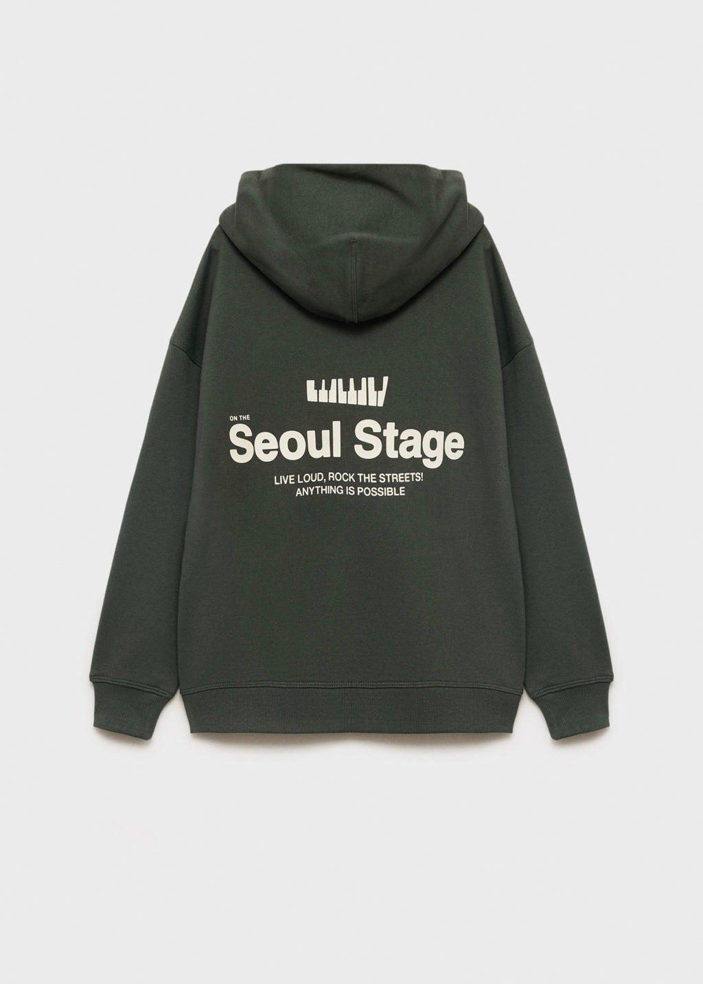 Sweat Seoul Vert Forêt - Garçon