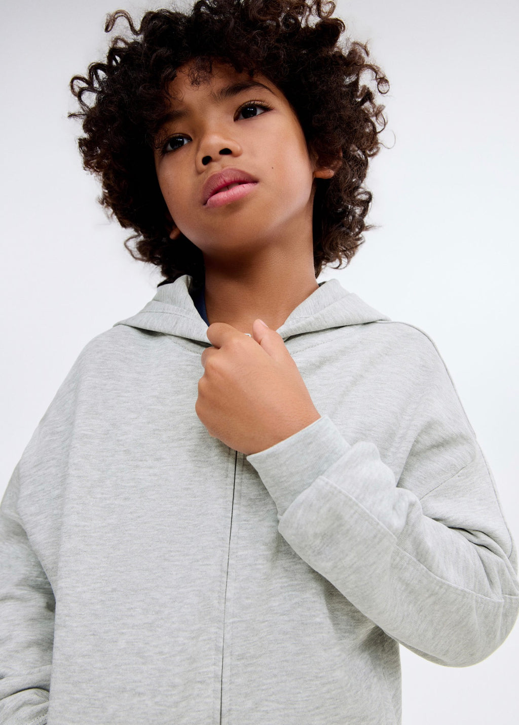 Sweat Francia Gris Moyen Chiné - Garçon