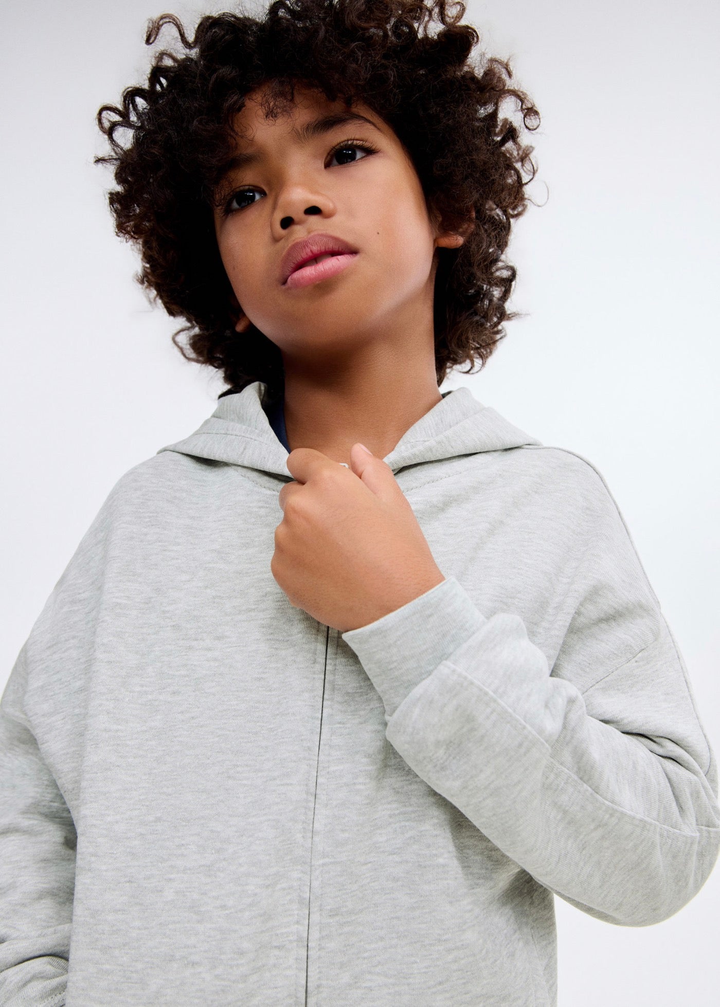 Sweat Francia Gris Moyen Chiné - Garçon