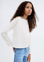 Off-White Cutout T-Shirt - Girl